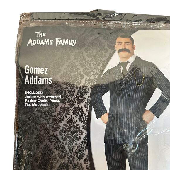Spirit Halloween Men’s The Addams Family Gomez Addams Costume Suit Size XL - Picture 2 of 6